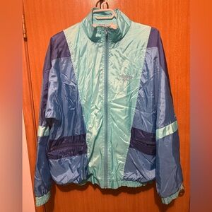 Vintage tramper by rene Track Jacket in Blue and Teal with matching pants